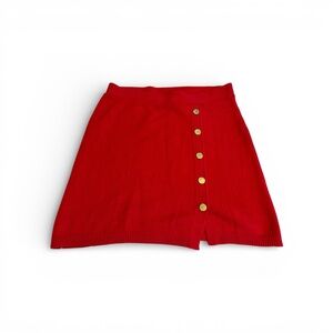 Lilly Pulitzer pink Lizona Sweater Button Skirt medium